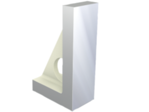 Aufspannwinkel Grauguss einseitig schmal mit vorbearbeiteten Aufspannflächen Aufspannwinkel Grauguss einseitig schmal mit vorbearbeiteten Aufspannflächen