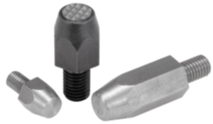 Füße mit Gewindezapfen DIN 6320 (Ausgabe 1971) Füße mit Gewindezapfen DIN 6320 (Ausgabe 1971)