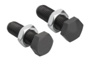 Anschlagschrauben Stahl, Festigkeitsklasse 10.9. Anschlagschrauben Stahl, Festigkeitsklasse 10.9.