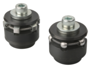 Elemento di centraggio con sfere o dadi esagonali Elemento di centraggio con sfere o dadi esagonali