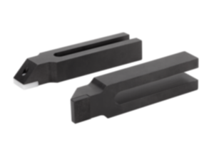 Staffe a forcella con nasello e inserto di protezione Staffe a forcella con nasello e inserto di protezione