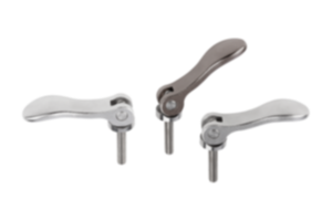 Leve eccentriche regolabili in acciaio inox con filettatura esterna, rondella di pressione e vite prigioniera in acciaio inox - inch Leve eccentriche regolabili in acciaio inox con filettatura esterna, rondella di pressione e vite prigioniera in acciaio inox - inch
