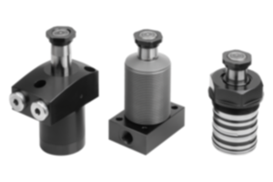 Morsa girevole idraulica azione doppia / singola con ritorno a molla Morsa girevole idraulica azione doppia / singola con ritorno a molla