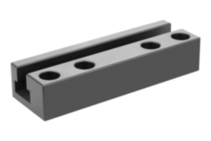 Barra scanalata per supporti di staffaggio flessibili Barra scanalata per supporti di staffaggio flessibili