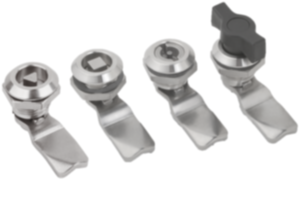 Serratura girevole in acciaio inox 1.4404, versione piccola, diametro del corpo 28 mm Serratura girevole in acciaio inox 1.4404, versione piccola, diametro del corpo 28 mm