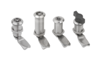 Serratura girevole in acciaio inox modello lungo Serratura girevole in acciaio inox modello lungo