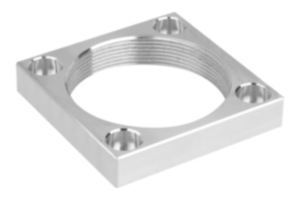 Flangia filettata alluminio Flangia filettata alluminio