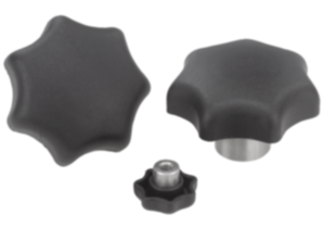 Star grips with projecting steel bush - inch Star grips with projecting steel bush - inch