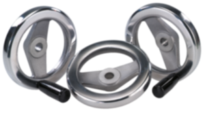 2-Speichenhandräder aus Aluminium, poliert - inch 2-Speichenhandräder aus Aluminium, poliert - inch