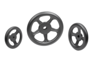 Volantini a razze in lamiera d'acciaio Volantini a razze in lamiera d'acciaio