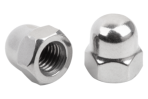 Dadi ciechi esagonali, a forma alta, DIN 1587 acciaio o acciaio inox Dadi ciechi esagonali, a forma alta, DIN 1587 acciaio o acciaio inox