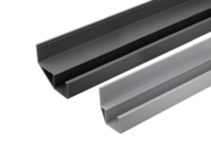 Guide lineari in plastica per rulliere in acciaio Guide lineari in plastica per rulliere in acciaio