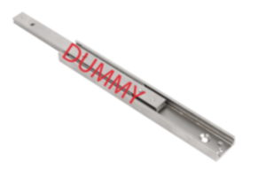 Guide telescopiche in acciaio inox per montaggio laterale, estrazione parziale su entrambi i lati, capacità di carico fino a 18 kg Guide telescopiche in acciaio inox per montaggio laterale, estrazione parziale su entrambi i lati, capacità di carico fino a 18 kg