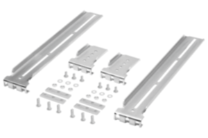 Angolare di montaggio in acciaio per guide telescopiche Angolare di montaggio in acciaio per guide telescopiche