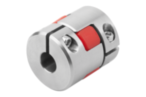 Giunti dentellati in elastomero con mozzi di serraggio, acciaio inossidabile Giunti dentellati in elastomero con mozzi di serraggio, acciaio inossidabile