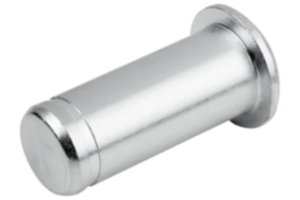 Bolzen mit Einstich für Sicherungsring passend für Gabelköpfe Bolzen mit Einstich für Sicherungsring passend für Gabelköpfe