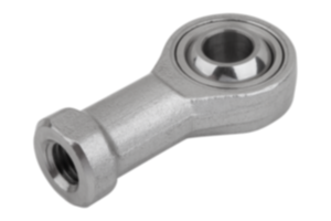 Teste a snodo con cuscinetto radente filettatura interna, acciaio inox, DIN ISO 12240-1, prive di manutenzione Teste a snodo con cuscinetto radente filettatura interna, acciaio inox, DIN ISO 12240-1, prive di manutenzione