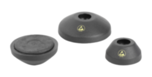 Supporti piani per piedini articolati antistatici Supporti piani per piedini articolati antistatici