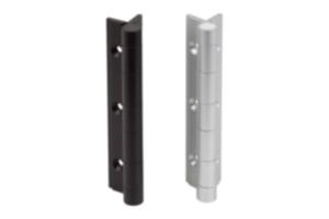 Cerniere a molla Cerniere con molla di trazione, profilo di alluminio 0,7 Nm, modello lungo Cerniere a molla Cerniere con molla di trazione, profilo di alluminio 0,7 Nm, modello lungo