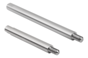 Perno in acciaio inox per morsetti singoli in plastica, per barre piatte Perno in acciaio inox per morsetti singoli in plastica, per barre piatte