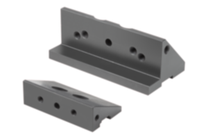 Ganasce di supporto a gradini per dispositivo di serraggio centrico, larghezza ganascia 80-125 mm Ganasce di supporto a gradini per dispositivo di serraggio centrico, larghezza ganascia 80-125 mm