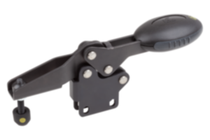 Ginocchiera di serraggio rapido orizzontale antistatica con piede verticale e mandrino a pressione regolabile Ginocchiera di serraggio rapido orizzontale antistatica con piede verticale e mandrino a pressione regolabile