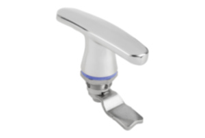 Serratura girevole in acciaio inox 1.4404, in Hygienic DESIGN, con impugnatura a T Serratura girevole in acciaio inox 1.4404, in Hygienic DESIGN, con impugnatura a T