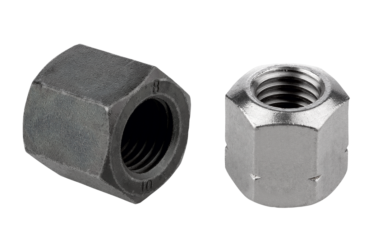 DIN 1587 Sim. UNI 5721 Dado Esagonale Cieco Con Calotta Sferica - Foto 2