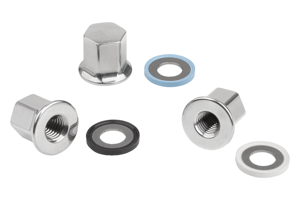 Dadi Autobloccanti Stover Grado C - 250 Pezzi 5/16-24 - Zincati, Acciaio - WARREN FASTENINGS - Foto 1