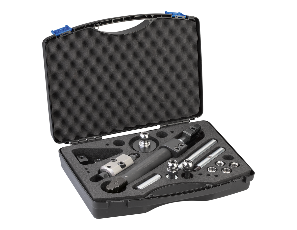 Kit stabilizzatore per pezzo da lavorare-Kit con valigetta