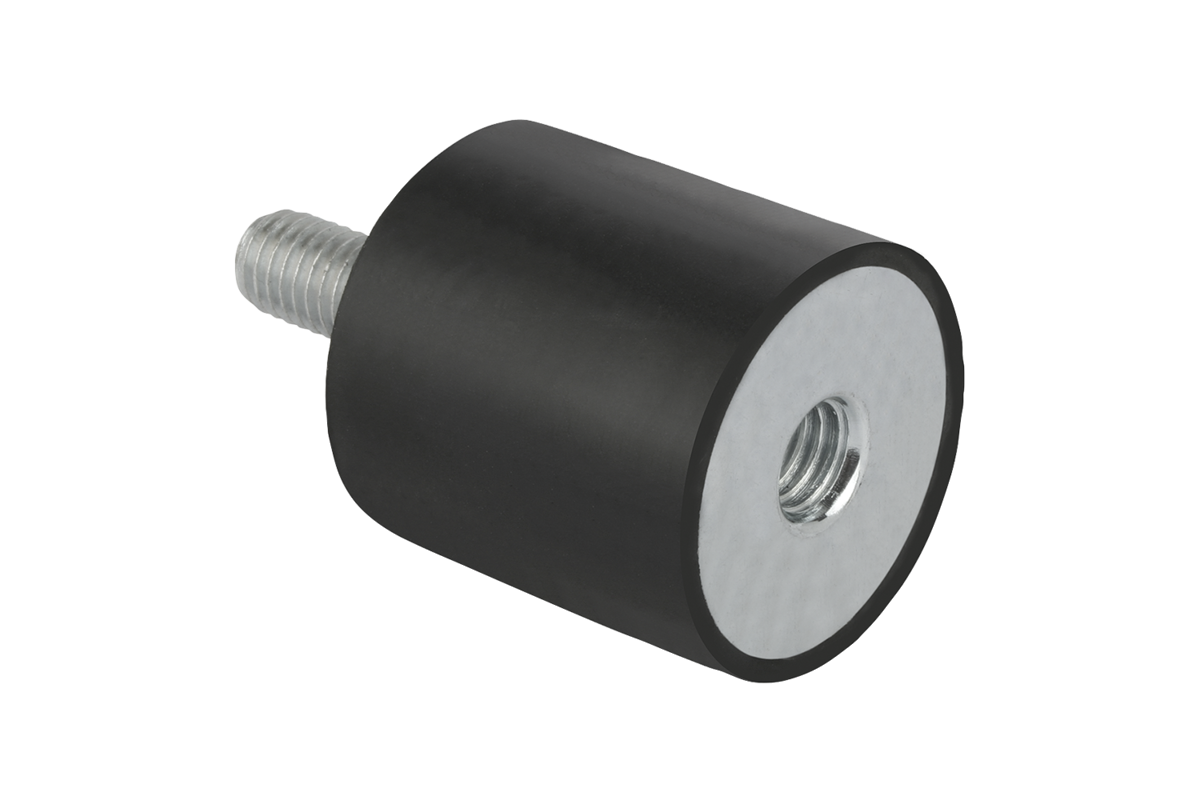 Tampone di gomma, acciaio o acciaio inox, tipo B