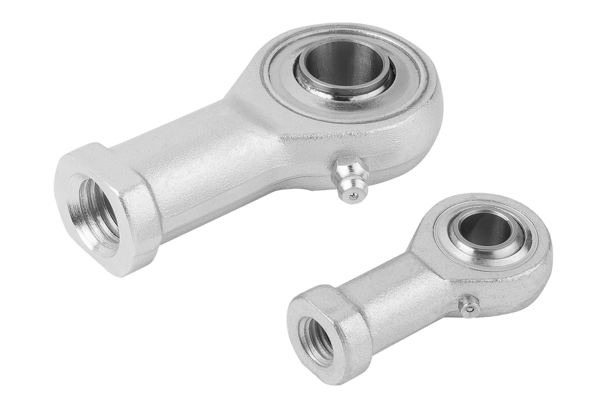 Teste articolate con cuscinetti a sfera filettatura interna, DIN ISO 12240-4